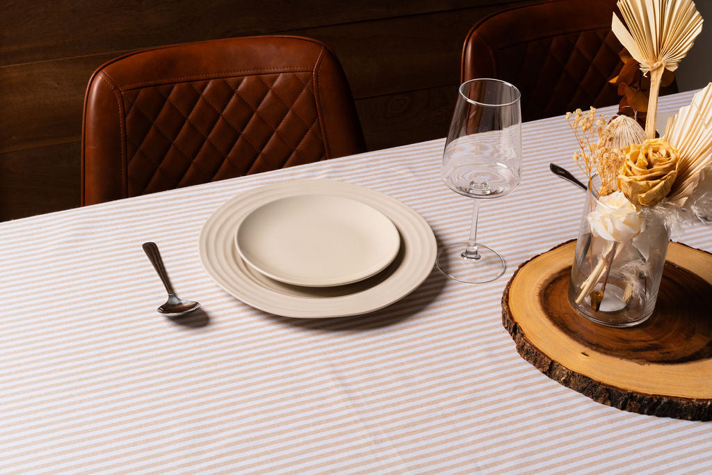 BISTRO STRIPE-TABLE CLOTH