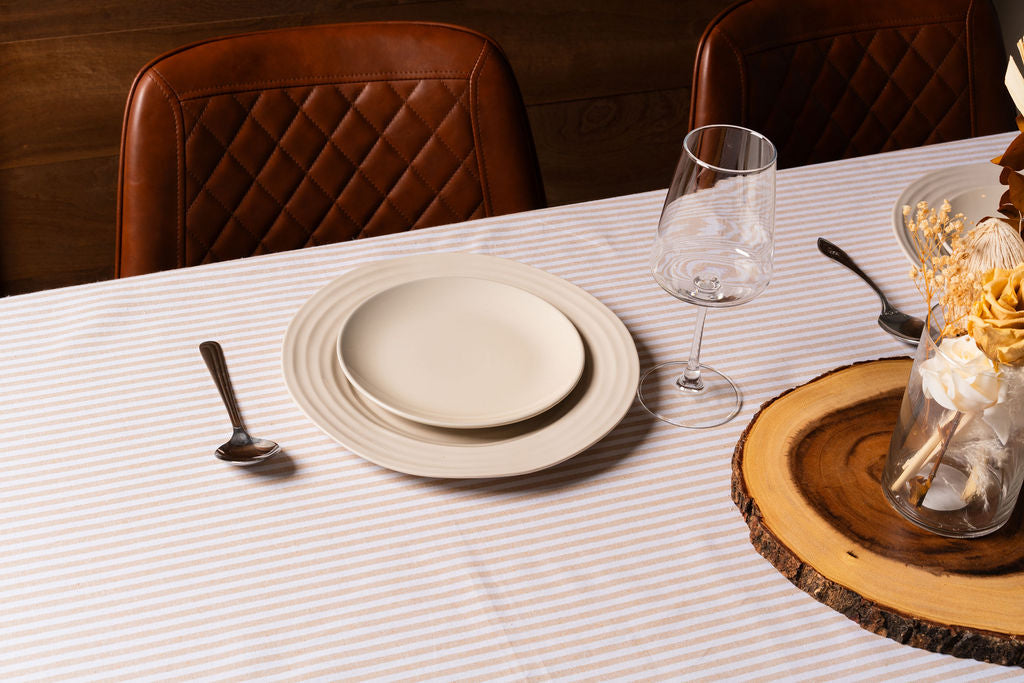 BISTRO STRIPE-TABLE CLOTH