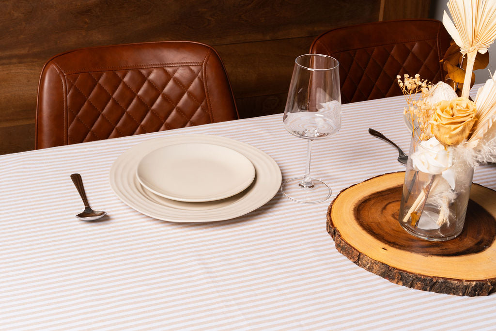 BISTRO STRIPE-TABLE CLOTH