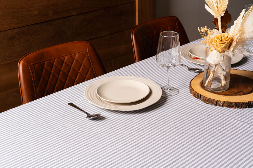 BISTRO STRIPE-TABLE CLOTH