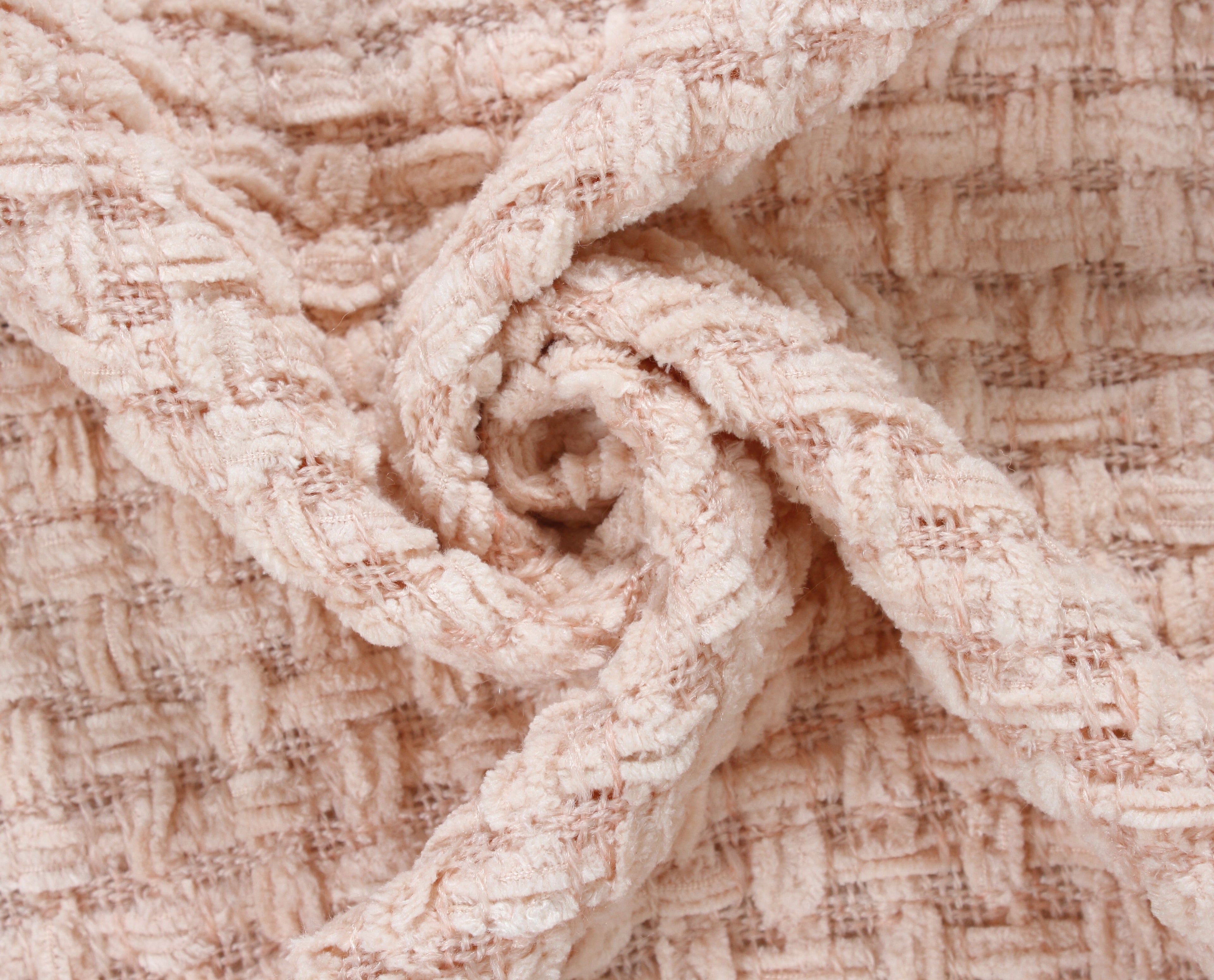 Chenille Basket Weave Throw