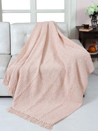Chenille Basket Weave Throw
