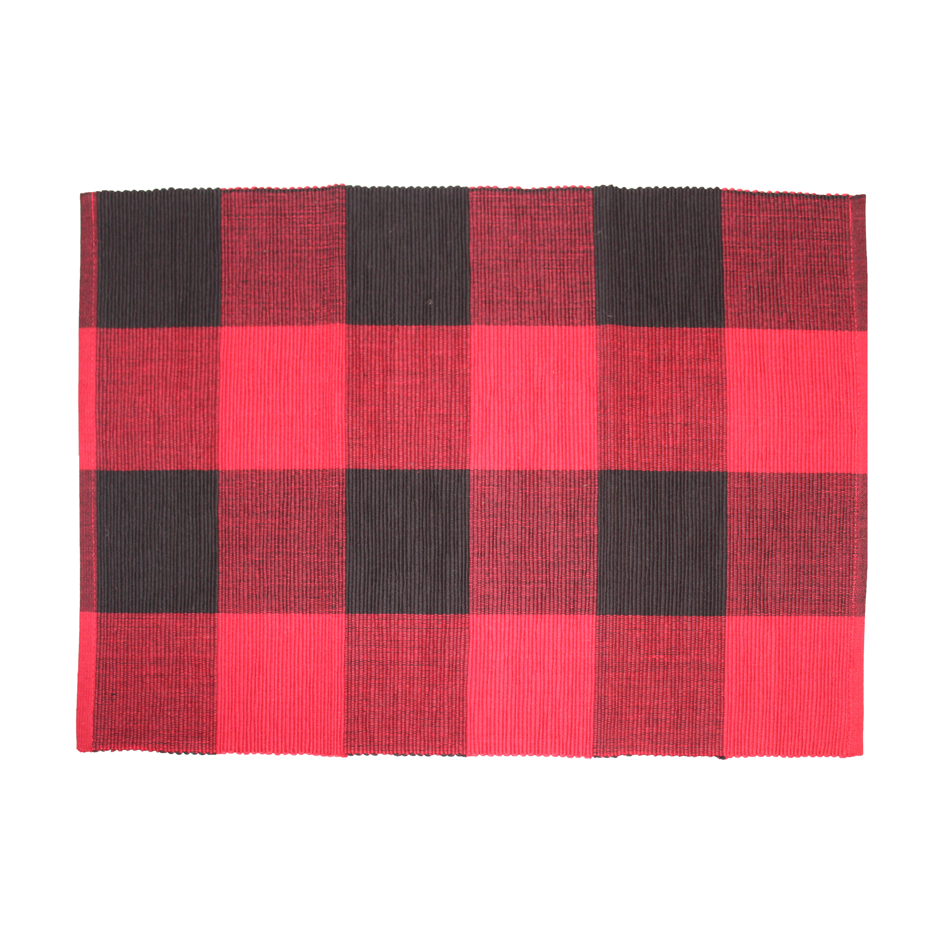 Buffalo Check Cotton Placemats- Set of 4