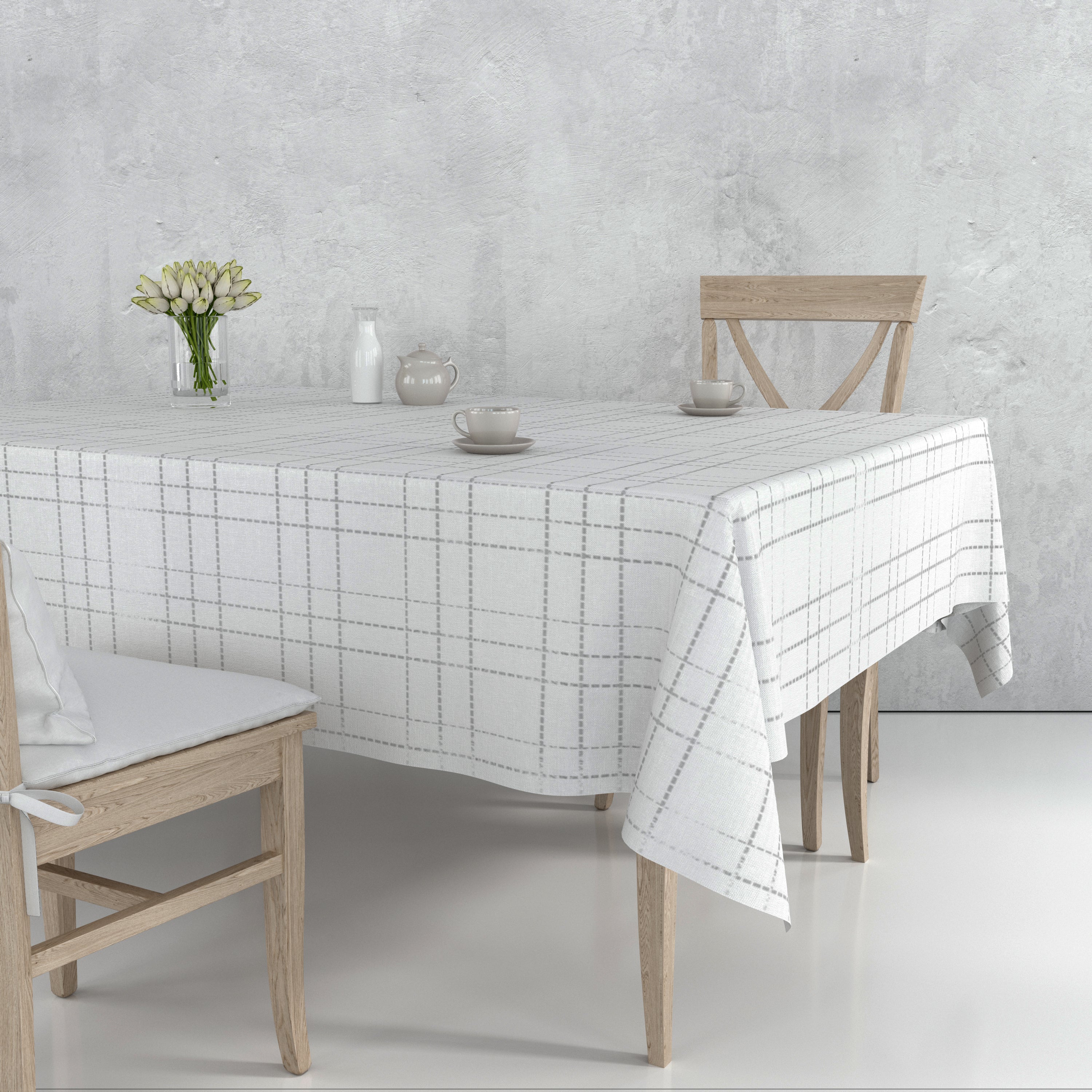 Winter Plaid Tablecloths