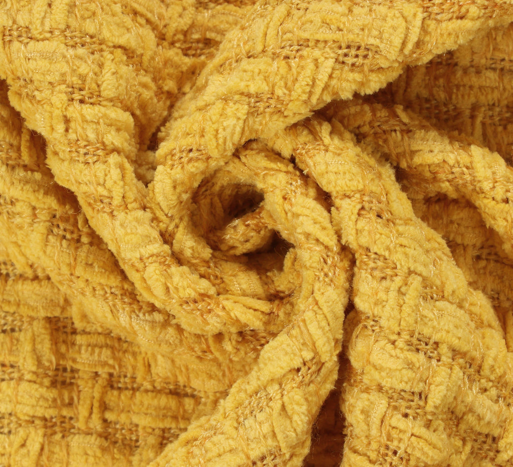 Chenille Basket Weave Throw