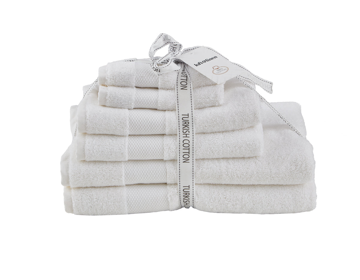 Fabstyles Diamond 100% Turkish Cotton Towel Set