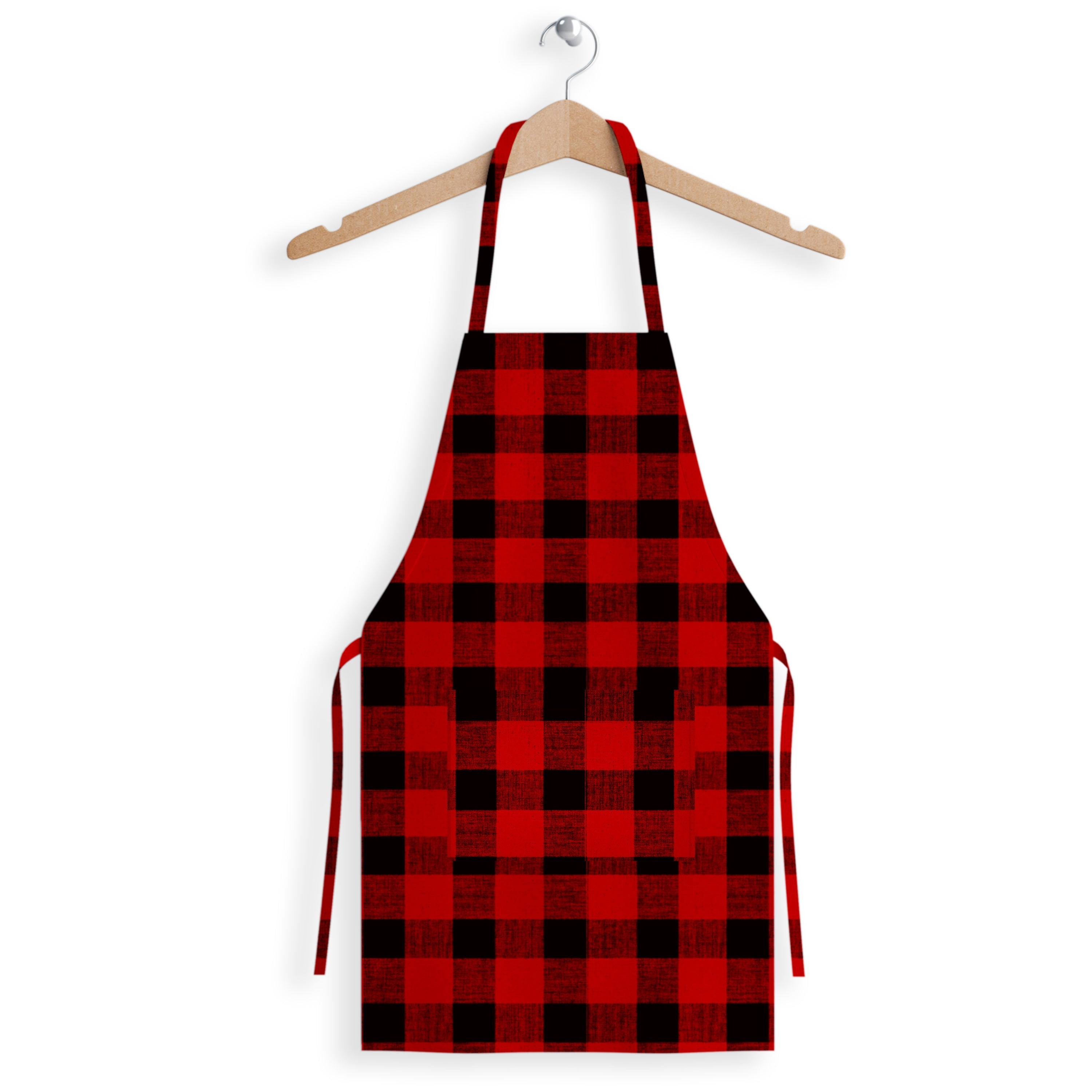 Buffalo Check Cotton Apron