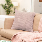 Chenille Basket Weave Cushion