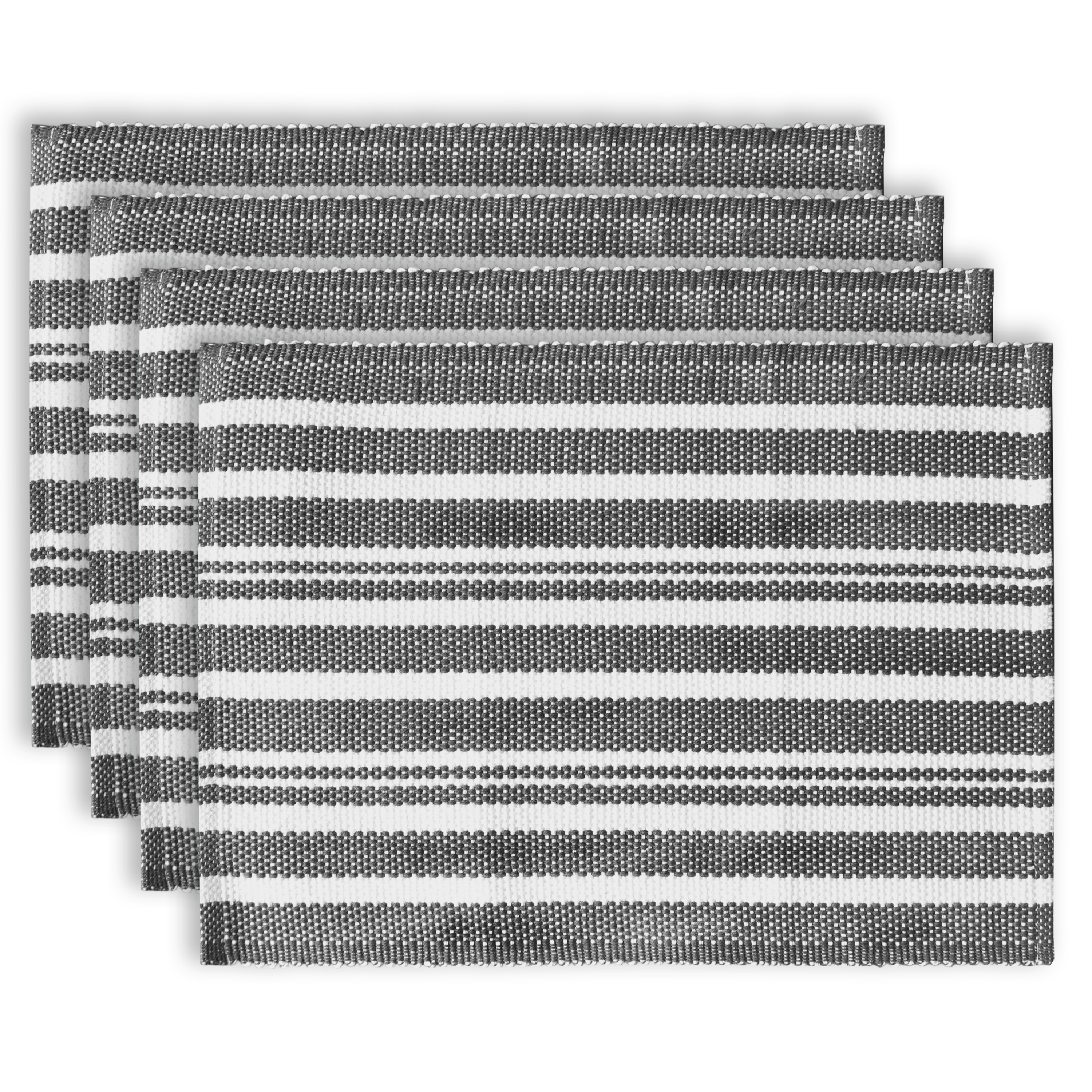 Broadway Stripe Cotton Placemats - Set of 4