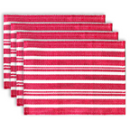 Broadway Stripe Cotton Placemats - Set of 4