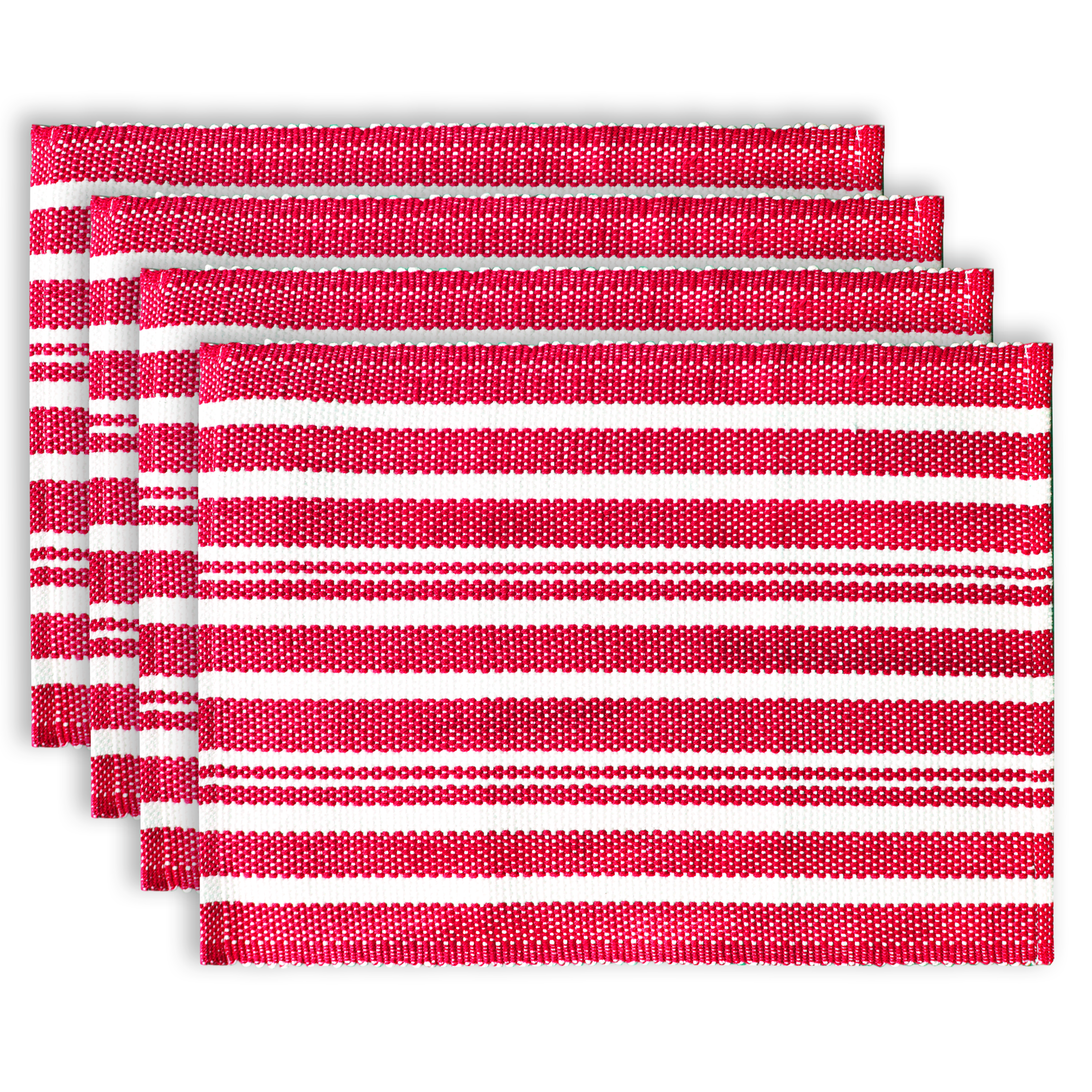 Broadway Stripe Cotton Placemats - Set of 4