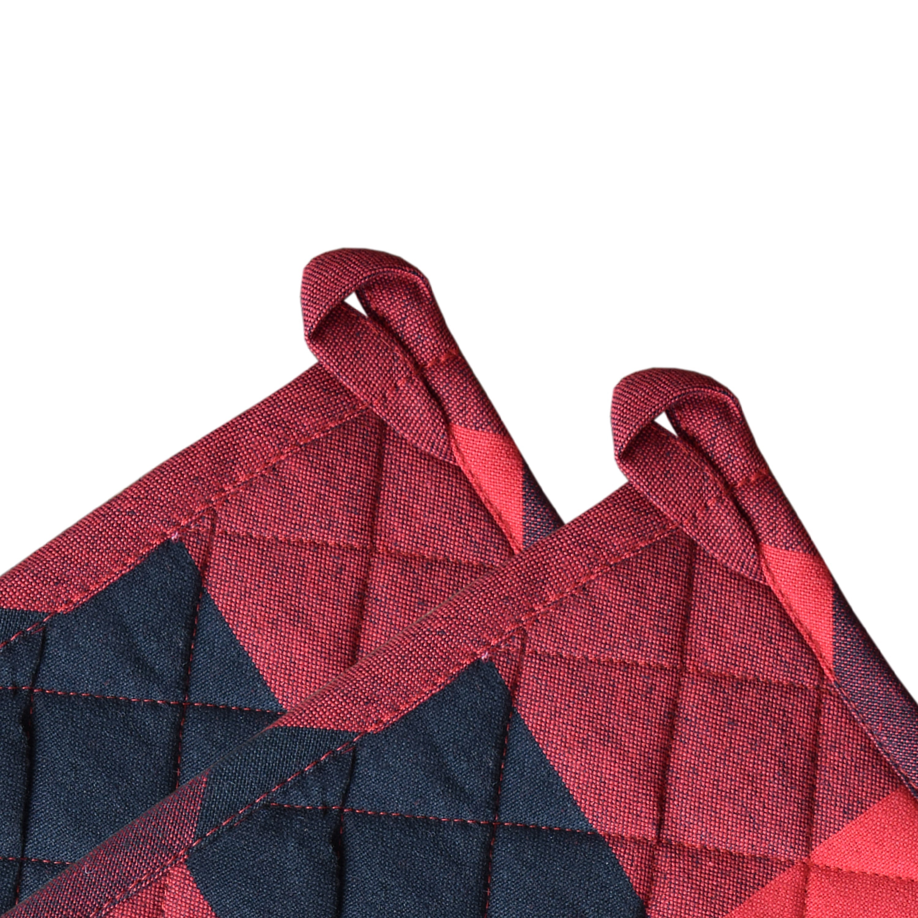 Buffalo Check Cotton Potholder - Set of 2