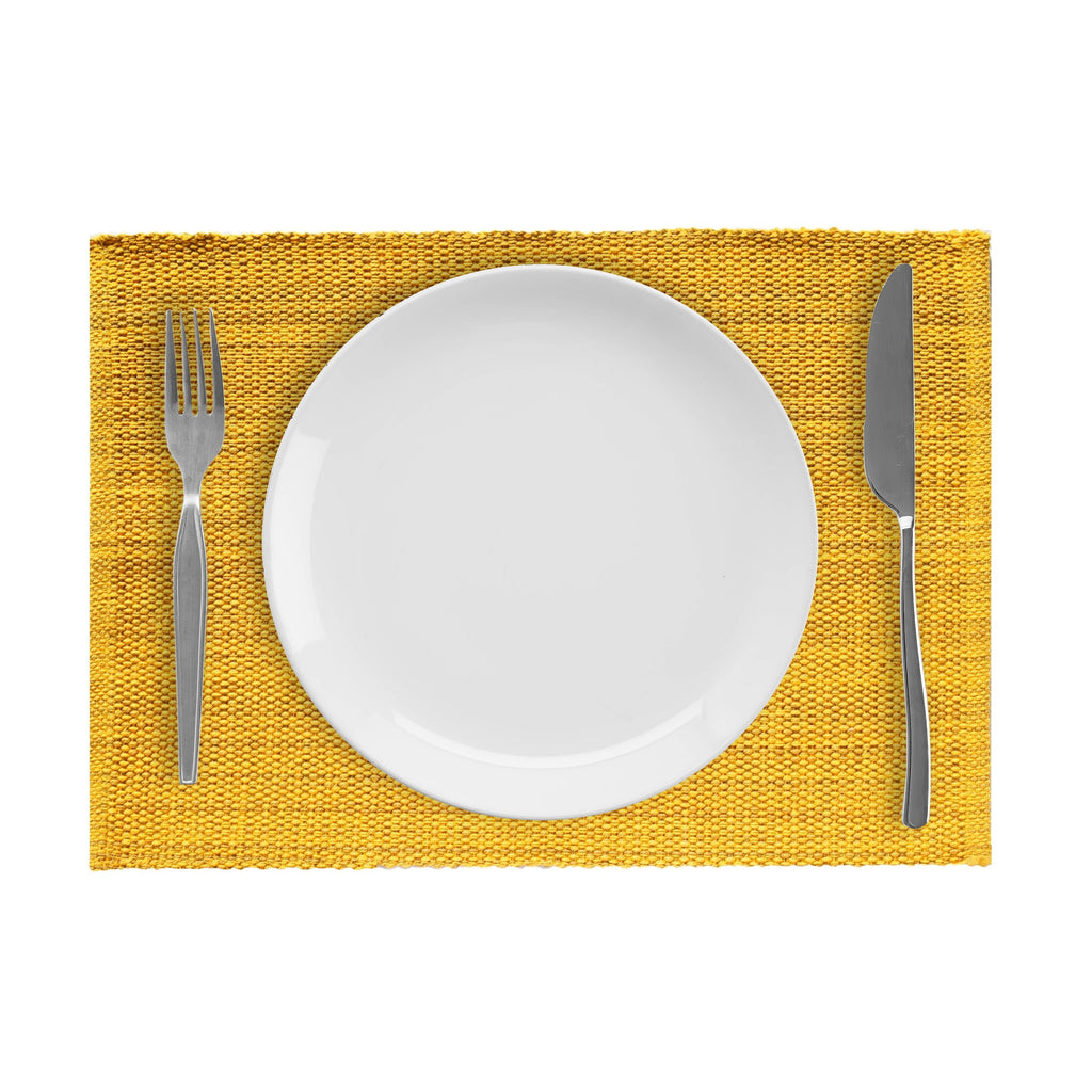Casual Classic Cotton Placemats - Set of 4/set of 6