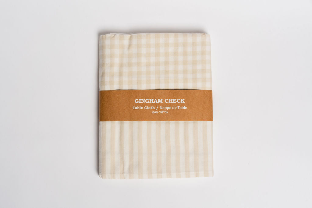 GINGHAM CHECK-TABLE CLOTH