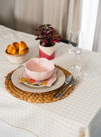 GINGHAM CHECK-TABLE CLOTH