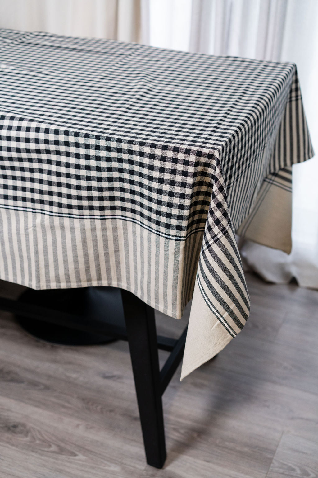GINGHAM CHECK-TABLE CLOTH
