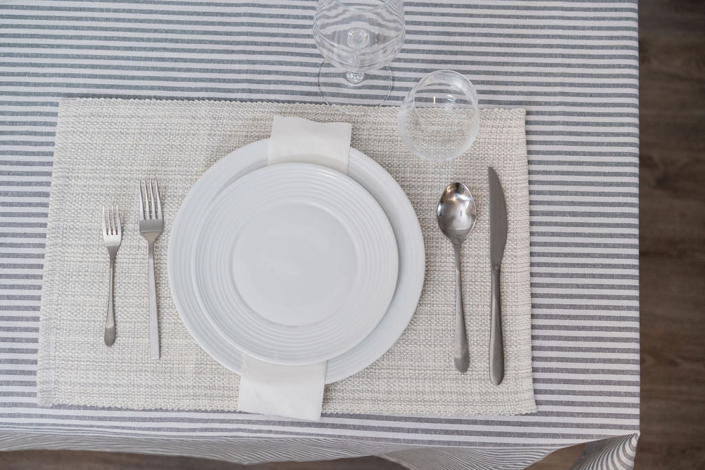 Casual Classic Cotton Placemats - Set of 4/set of 6
