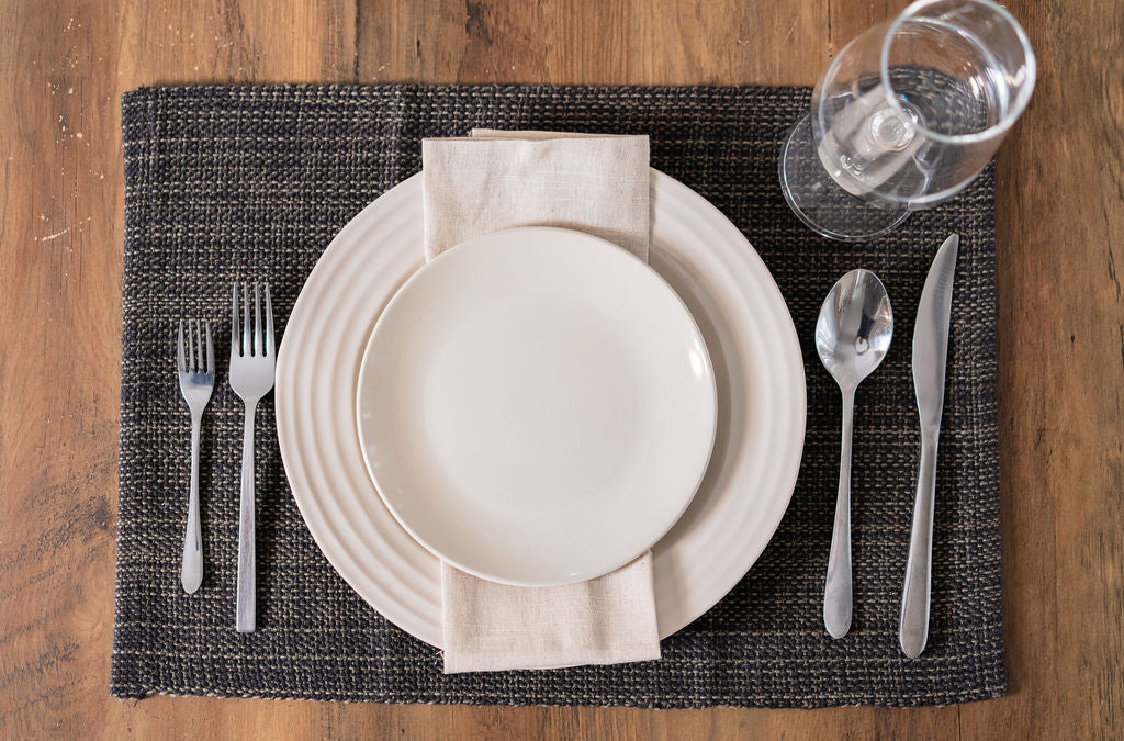 Casual Classic Cotton Placemats - Set of 4/set of 6
