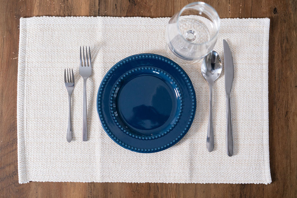 Casual Classic Cotton Placemats - Set of 4/set of 6