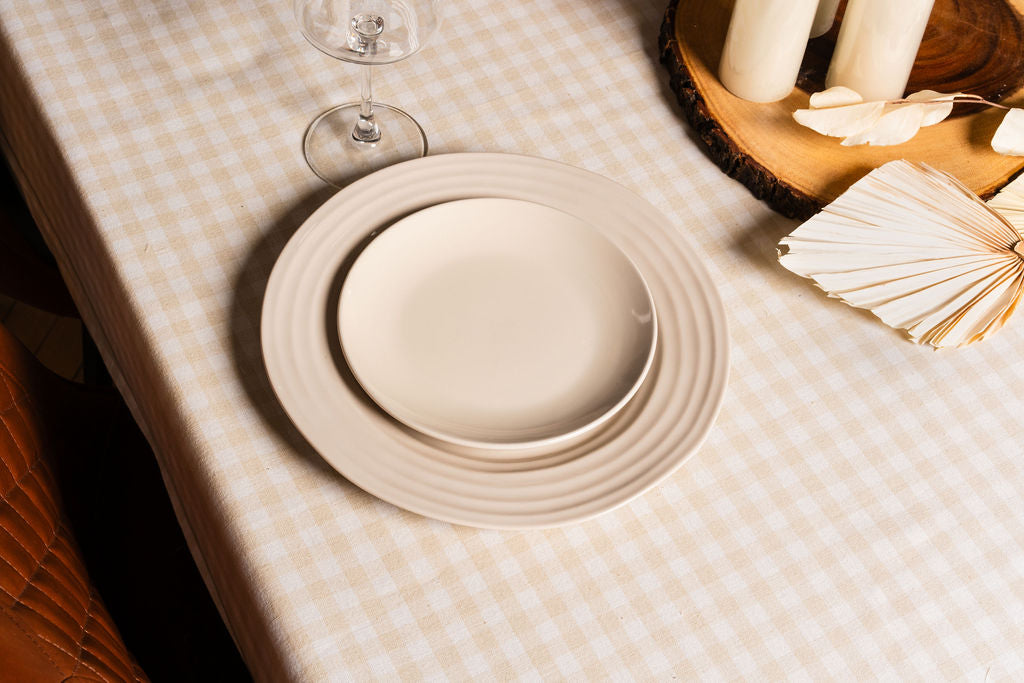 GINGHAM CHECK-TABLE CLOTH