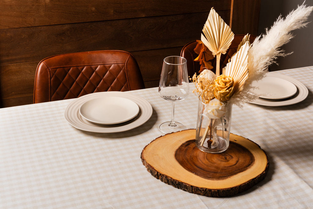 GINGHAM CHECK-TABLE CLOTH