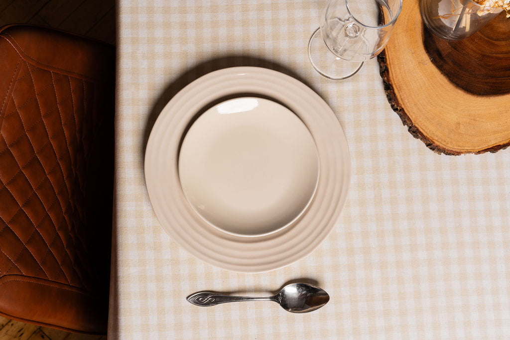 GINGHAM CHECK-TABLE CLOTH