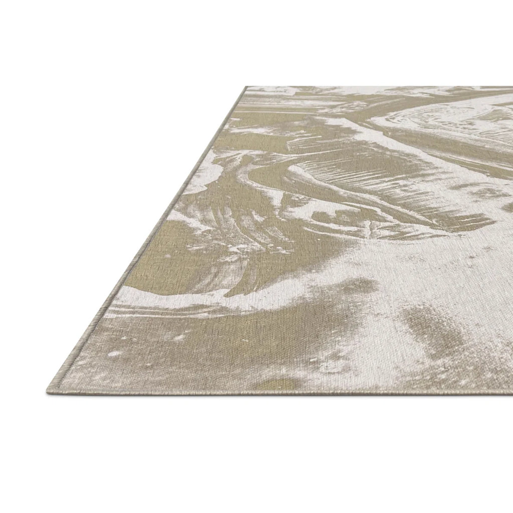 3x5 Ericjames Washable Abstract Indoor Rug