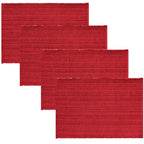Casual Classic Cotton Placemats - Set of 4/set of 6