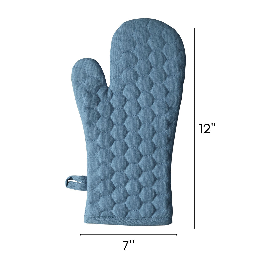 Fouta Cotton Oven Mittens - Set of 2