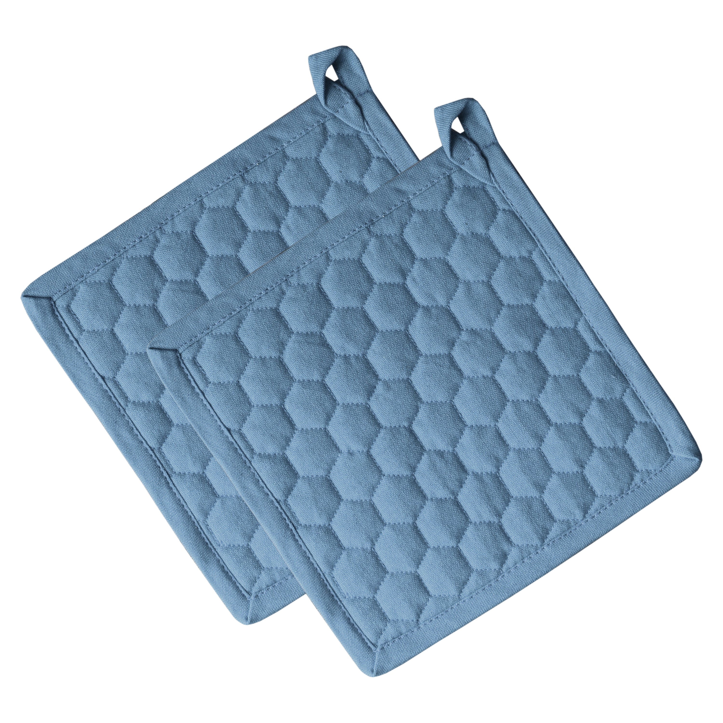 Fouta Cotton Potholders - Set of 2