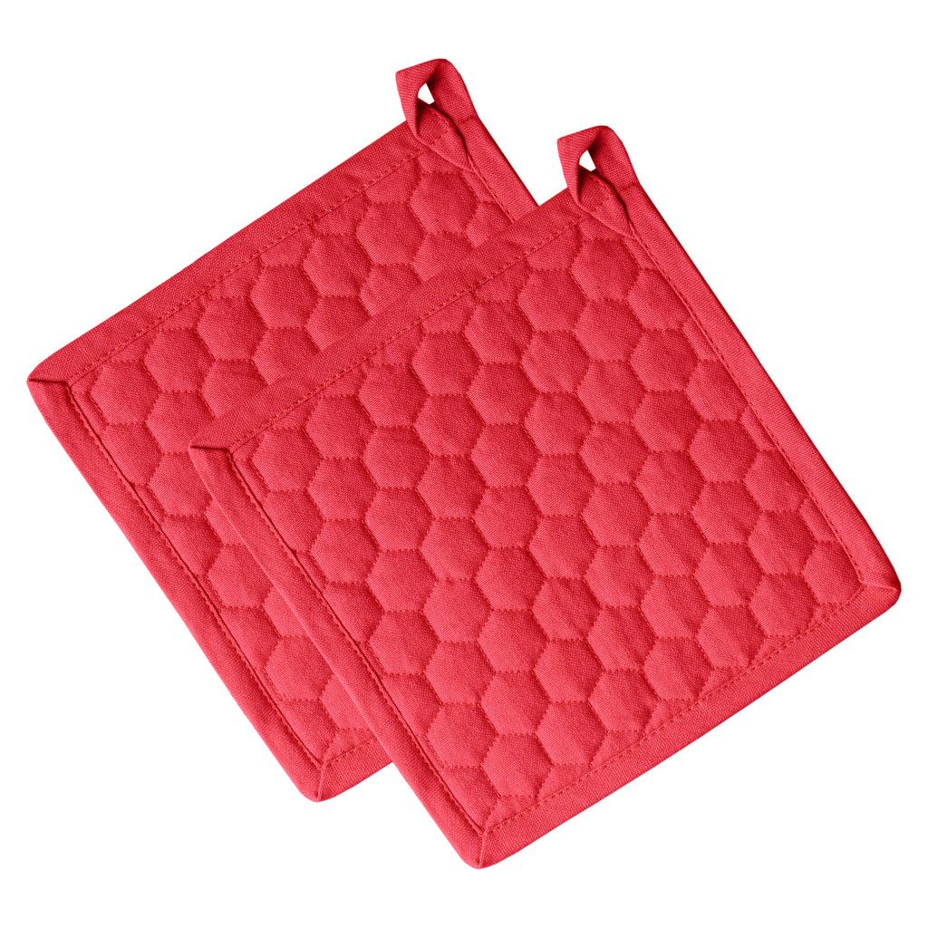 Fouta Cotton Potholders - Set of 2