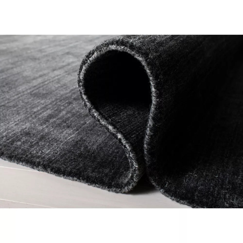 8'x10 Mirage Hand Loomed Indoor Area Rug - Charcoal