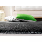 8'x10 Mirage Hand Loomed Indoor Area Rug - Charcoal