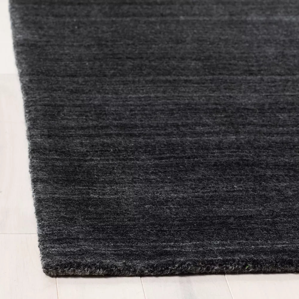 8'x10 Mirage Hand Loomed Indoor Area Rug - Charcoal