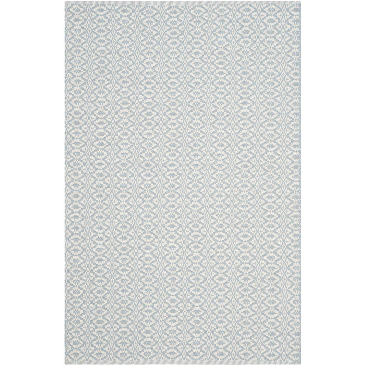 4'x6' Flatweave Area Rug - Ivory/Light Blue - Safavieh