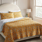 Full/Queen Earthy Vines Quilt - Threshold