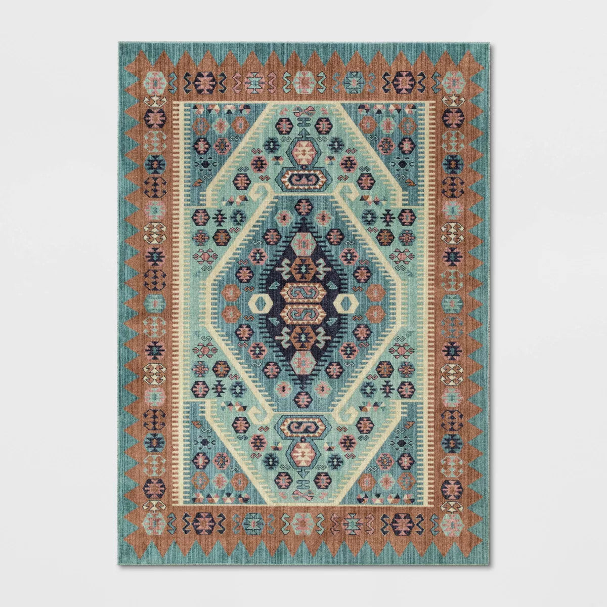 5 x 7 Buttercup Diamond Vintage Persian Woven Rug
