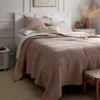 Full/Queen Reversible Matelasse Swirl Quilt - Threshold