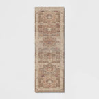 2'4 x 7 Caravan Geometric Woven Runner Tan - Threshold