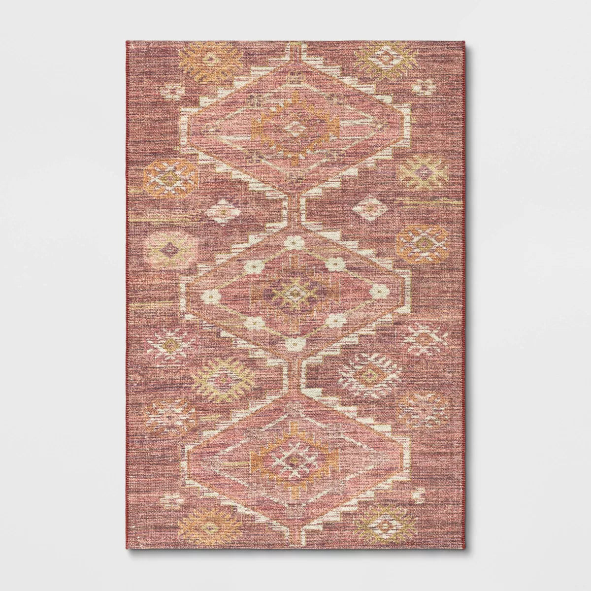 4 x 6 Southbury Washable Printed Diamond Persian Style Rug - Threshold