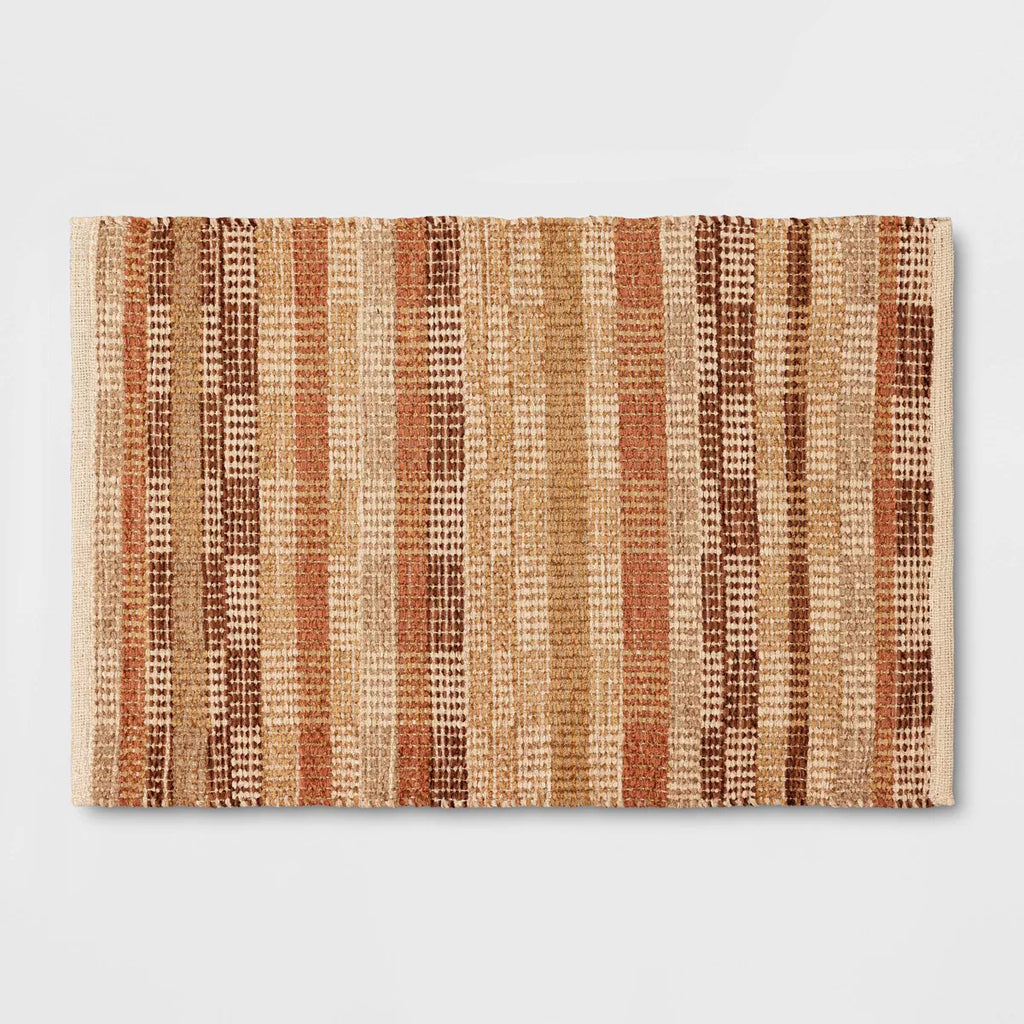 2 x 3 Handwoven Accent Rug Brown