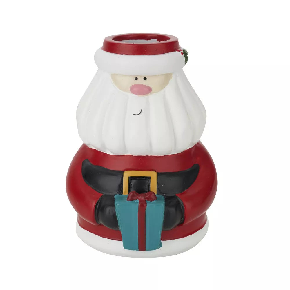 VCNY Santa Snowman 16pc Holiday Shower Curtain Bath Set