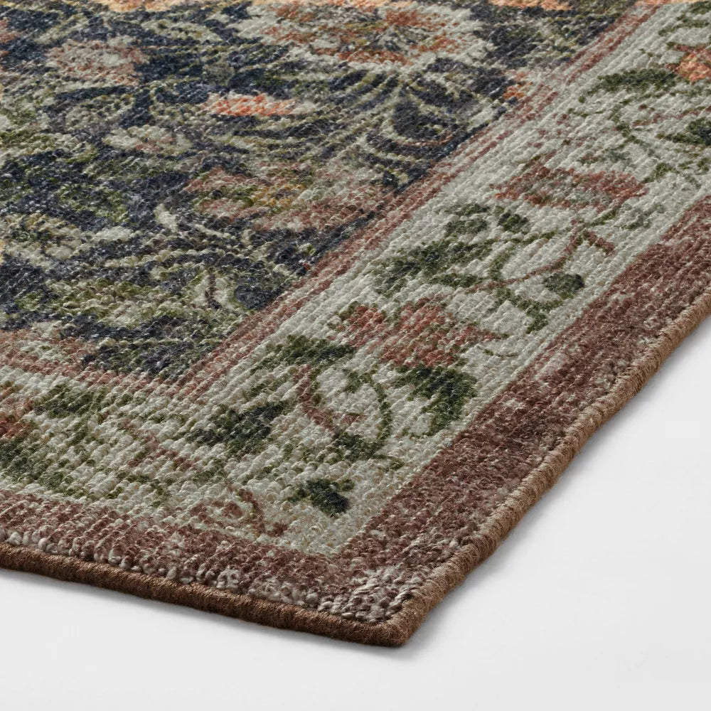 5'x7' Tufted Persian Floral Area Rug - Threshold™ designed with Studio McGee