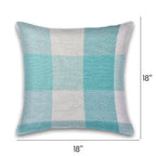 Herringbone Check Cotton Cushion with filler
