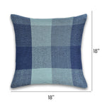 Herringbone Check Cotton Cushion with filler