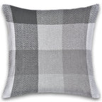 Herringbone Check Cotton Cushion with filler