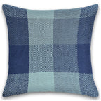 Herringbone Check Cotton Cushion with filler