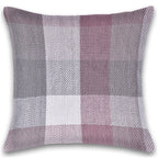 Herringbone Check Cotton Cushion with filler
