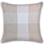 Herringbone Check Cotton Cushion with filler
