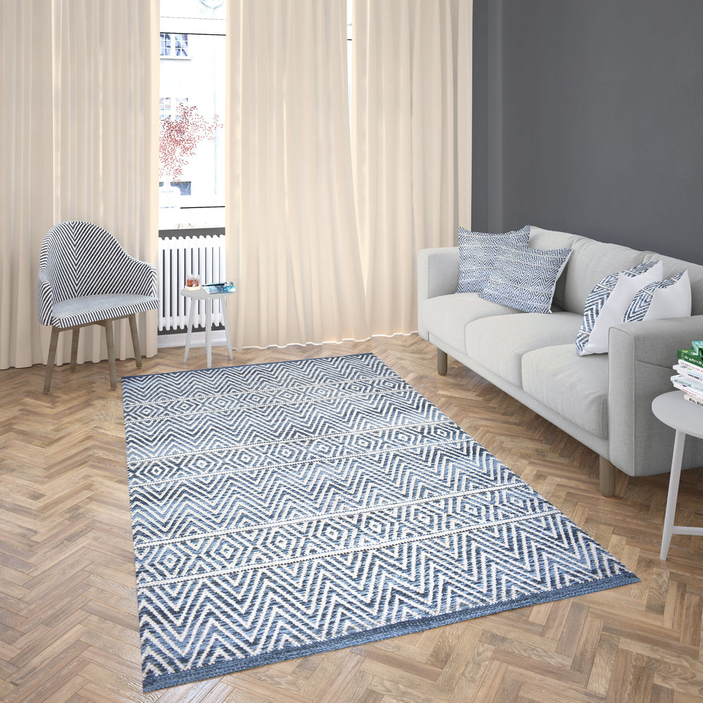 Herringbone Flat Weave Rug